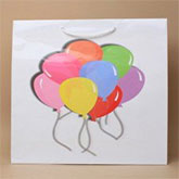 Bright Balloon Gift Bags 23x18x9cm