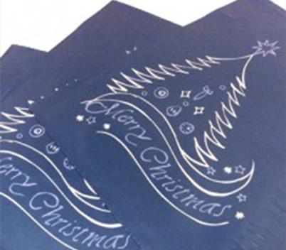Blue Xmas Bags 12"x19"