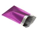 Purple Metallic Foil Mailing Bags 4"x6"