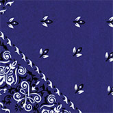 Bandanna Blue Tissue