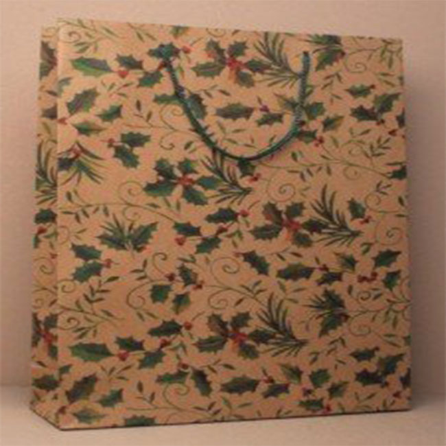 Holly Brown Gift Bags