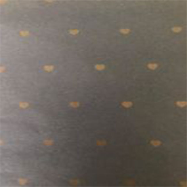 Gold Hearts On Grey Tissue