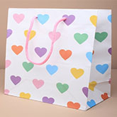 Hearts Gift Bag 23cm x 18cm x 10cm