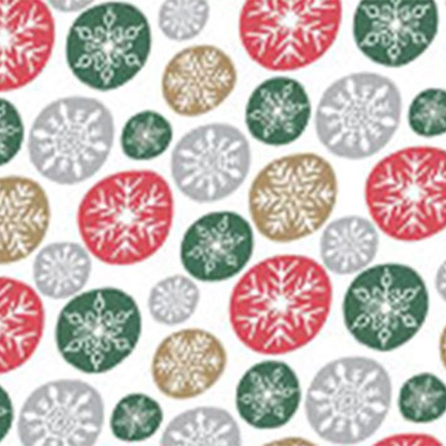 Holiday Flakes Tissue