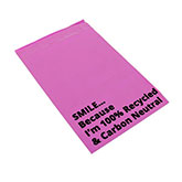 Pink Recycled Carbon Neutral Mailing Bags 10"x14"