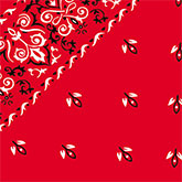 Bandanna Red Tissue