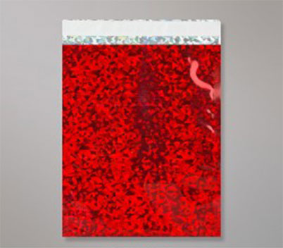 Red Holo Mailing Bags