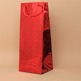Red Bottle Gift Bags