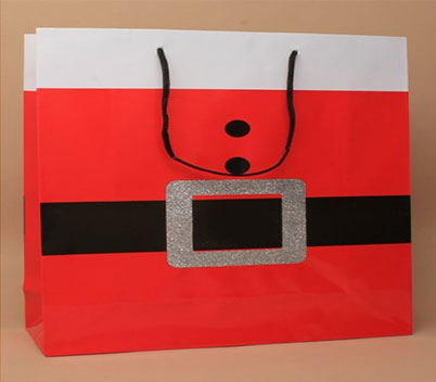 Santa Belt Gift Bags