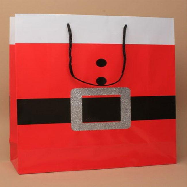 Santa Belt Gift Bags