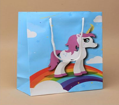 Unicorn Blue Gift Bags