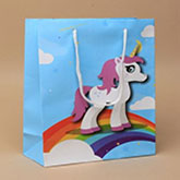 Unicorn Blue Gift Bags 20x14x7cm