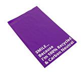 Coloured Recycled Carbon Neutral Mailing Bags