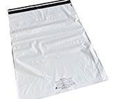 White Mailing Bags Lightweight 45mu