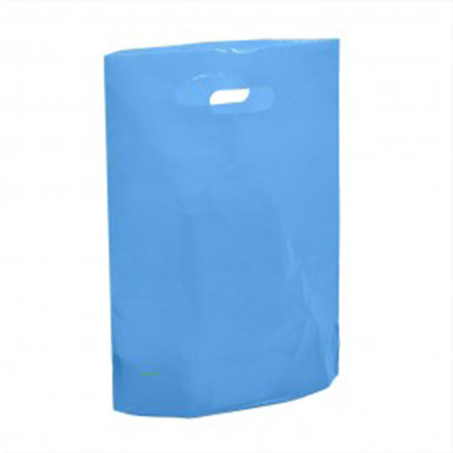 Sky Blue Carrier Bags 15"x18"