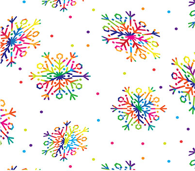 Tissue Printed Funflakes