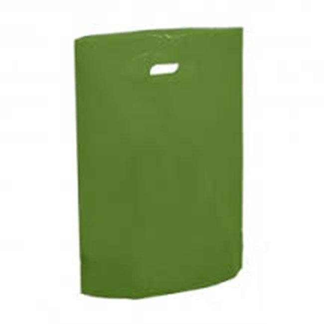 Harrods Green Carrier Bags 15"x18"