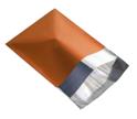 Orange Metallic Foil Mailing Bags