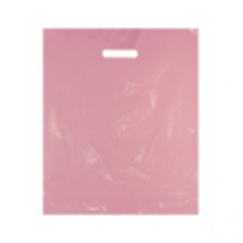 Pink Carrier Bags 15"x18"