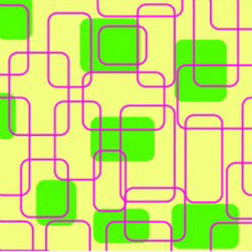 Random Square Green Tissue