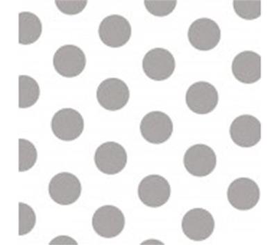 Tissue Printed Silver Dots