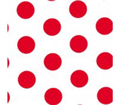 Tissue Printed Strawberry Dots