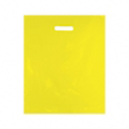 Yellow Carrier Bags 15"x18"