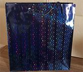 Black Holographic Foil Gift Bag