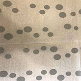 Silver Dots On White Tissue